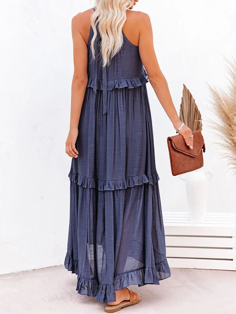 BreezyEase™ Sommer Maxi Kleid