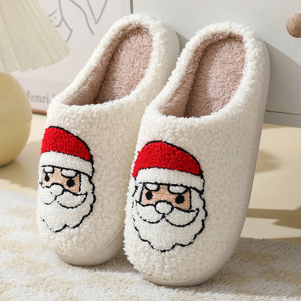 CozySole™ Warme Fleece-Weihnachtspantoffeln