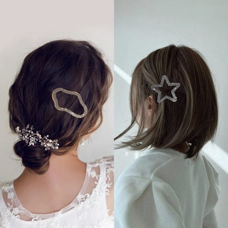 PrettyClip™ Strass-Haarspange (2+2 GRATIS!)