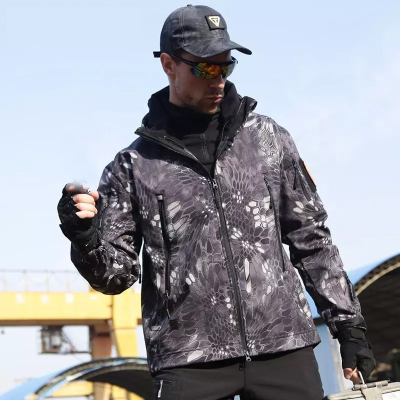 CampFashion™ Tactical  Winddichte Jacke
