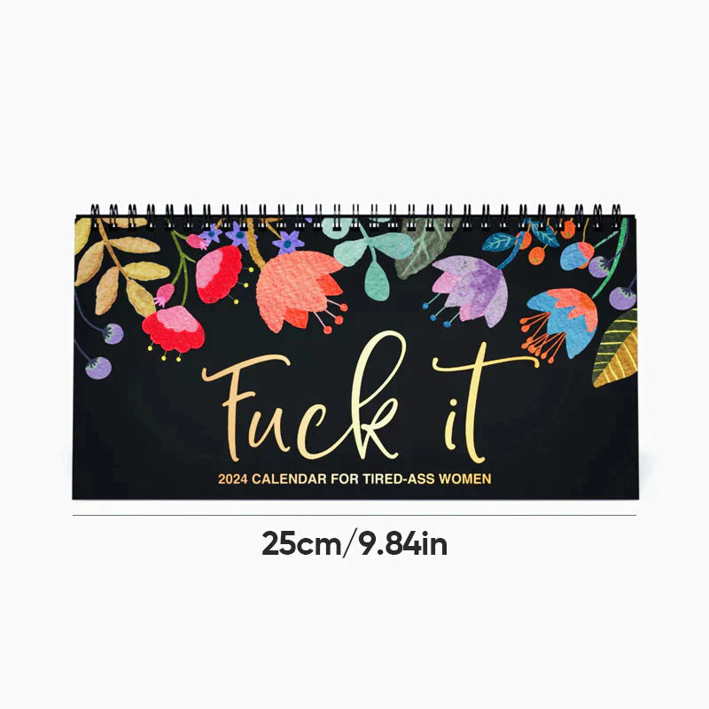 WhimsiDate™ 2024 Kalender für müde Frauen