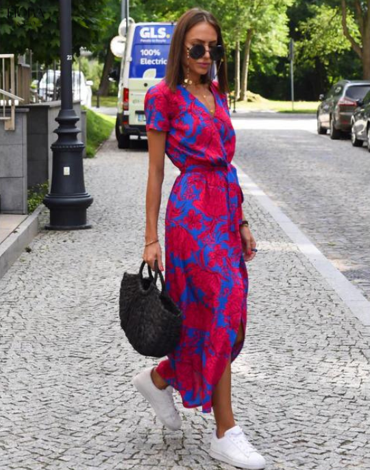 SereneBreeze™ Maxikleid