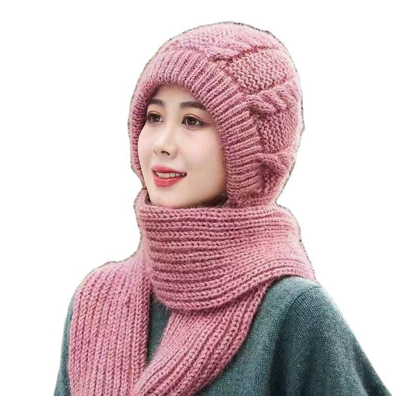 ChicScarf™ Winddichte Strickkapuze und Schal