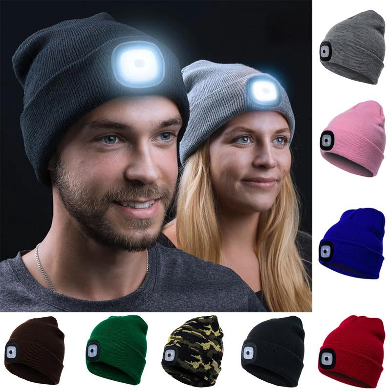 CoolFashion™ Strickmütze mit LED-Licht