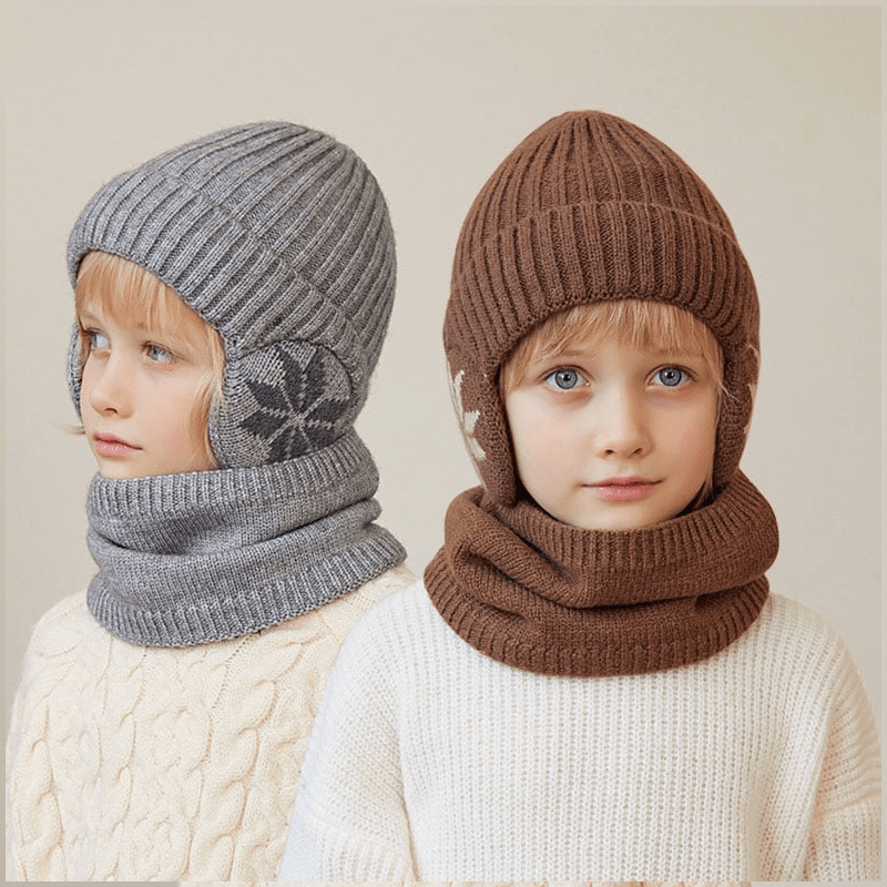 SnowBeanie™ Thermische Winter-Strickmütze
