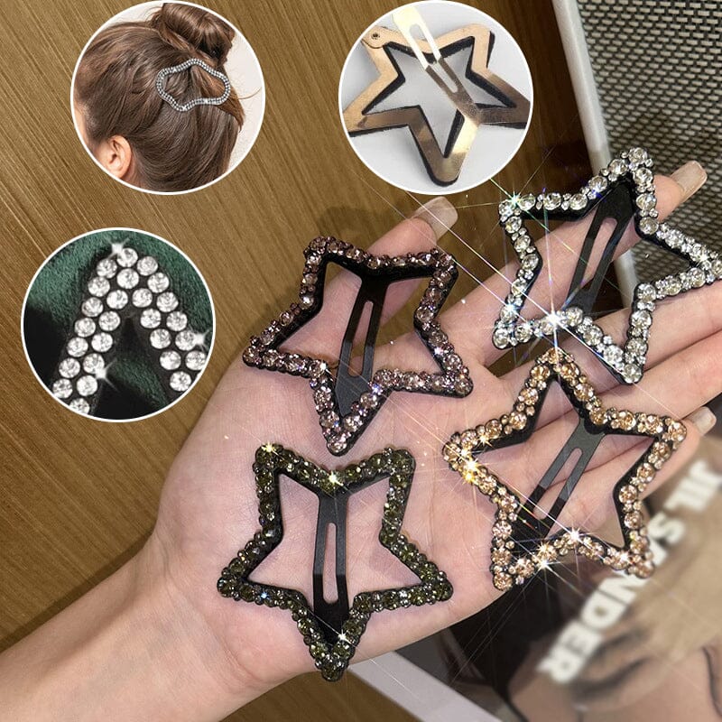 PrettyClip™ Strass-Haarspange (2+2 GRATIS!)