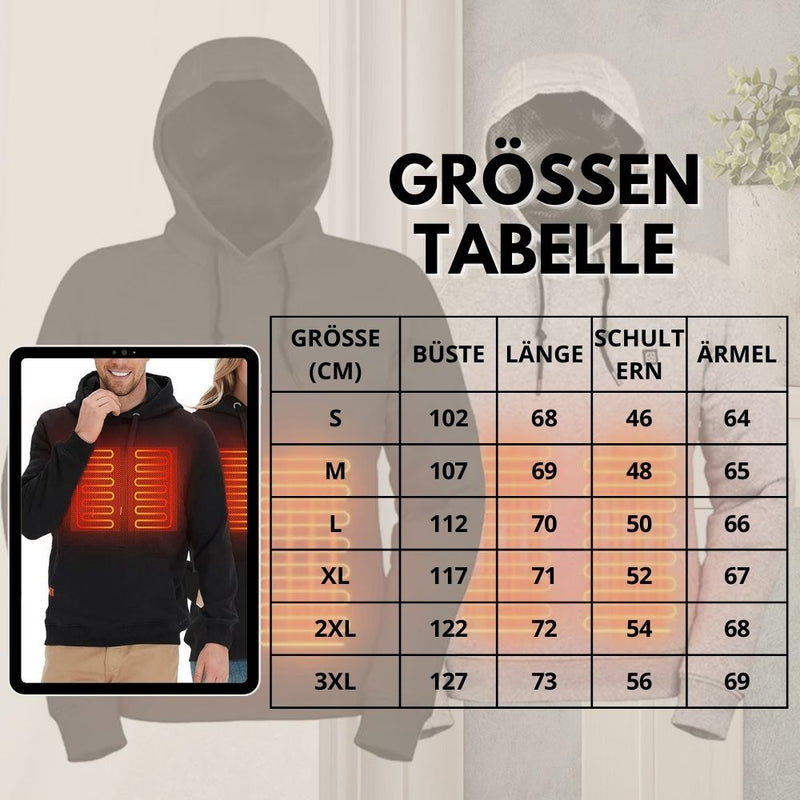 SweaterPro™ USB-Selbstheizungsjacke