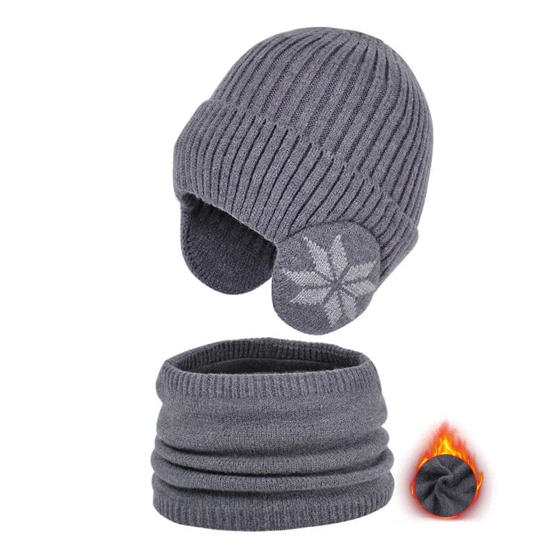 SnowBeanie™ Thermische Winter-Strickmütze