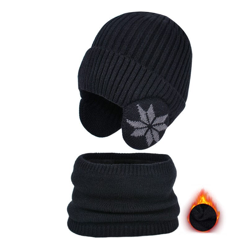 SnowBeanie™ Thermische Winter-Strickmütze