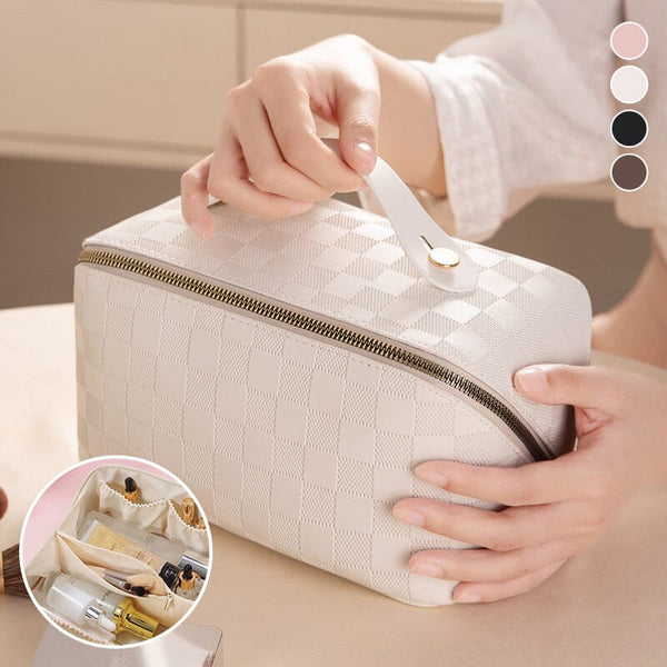 Cindy™ Wasserdichte Kosmetik Makeup Ledertasche