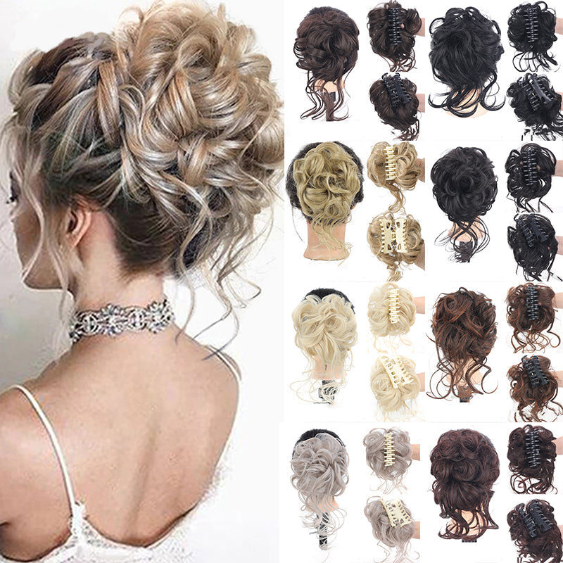 BunChic™ Lazy Bun Haarspangenperücke