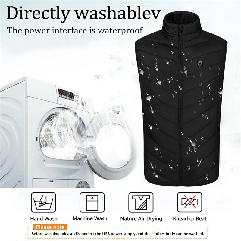 WinterBasics™ 9 Bereiche beheizte Thermoweste (Unisex)