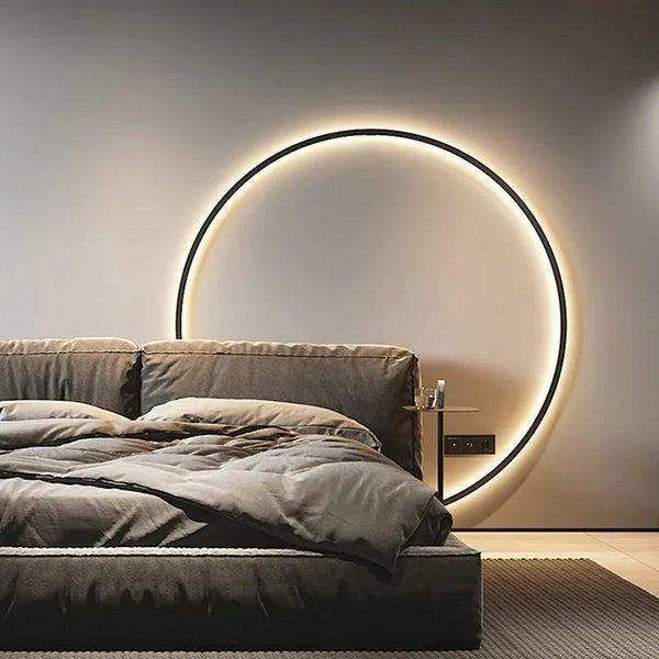 LumiRing™  - Minimalistische Kreis-Wandleuchte