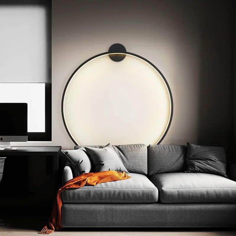 LumiRing™  - Minimalistische Kreis-Wandleuchte