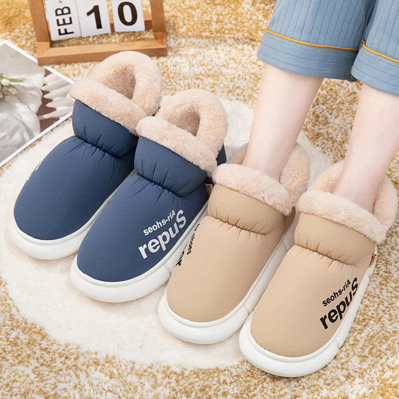 AirShoes™ Warme Pelz-Winterstiefel