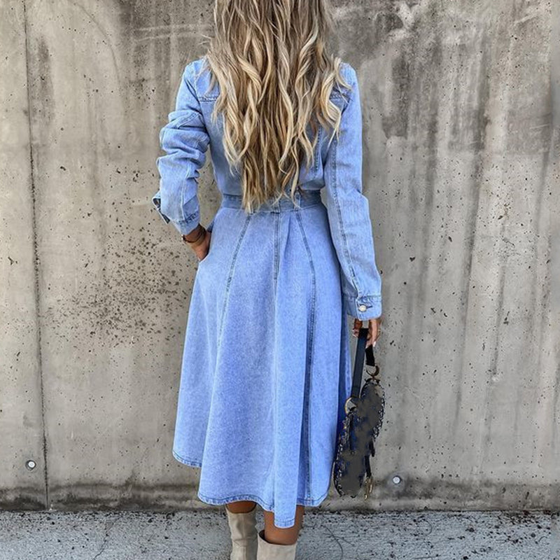 DenimChic™ - Denim-Kleid
