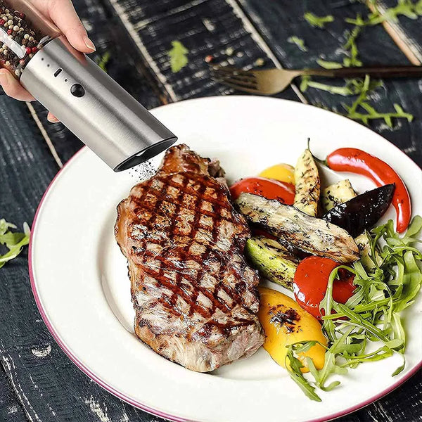 SaltPro™ – Innovativer elektrischer Mühlen für Salz und Pfeffer