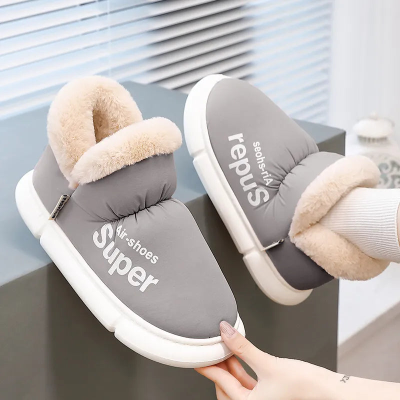 AirShoes™ Warme Pelz-Winterstiefel