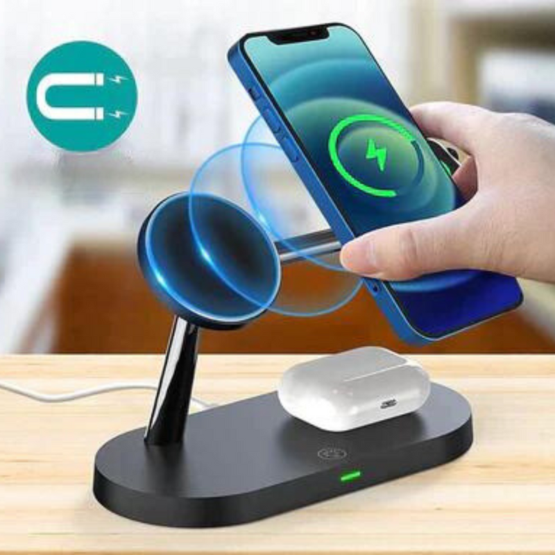 ChargeDock™ 5-in-1 kabellose Ladestation