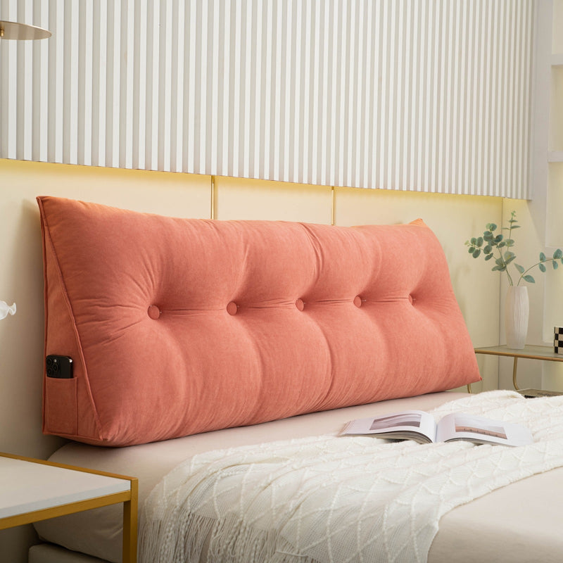 CozyPillow™ Großes Nackenrollen-Kissen Kopfteil-Kissen