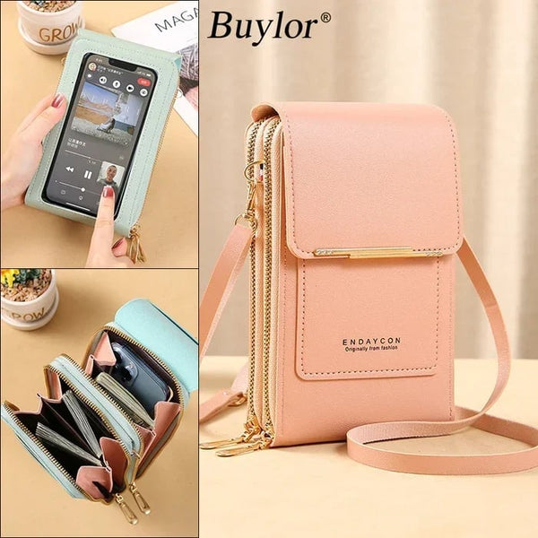 ModernChic™ Anti-Diebstahl Leder Crossbody Tasche