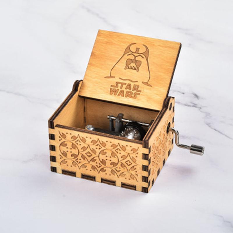 WoodenBox™ Aufzieh-Spieluhr
