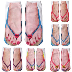 ChicSocks™ 3D Maniküre Druck Socken (3+3 GRATIS!)