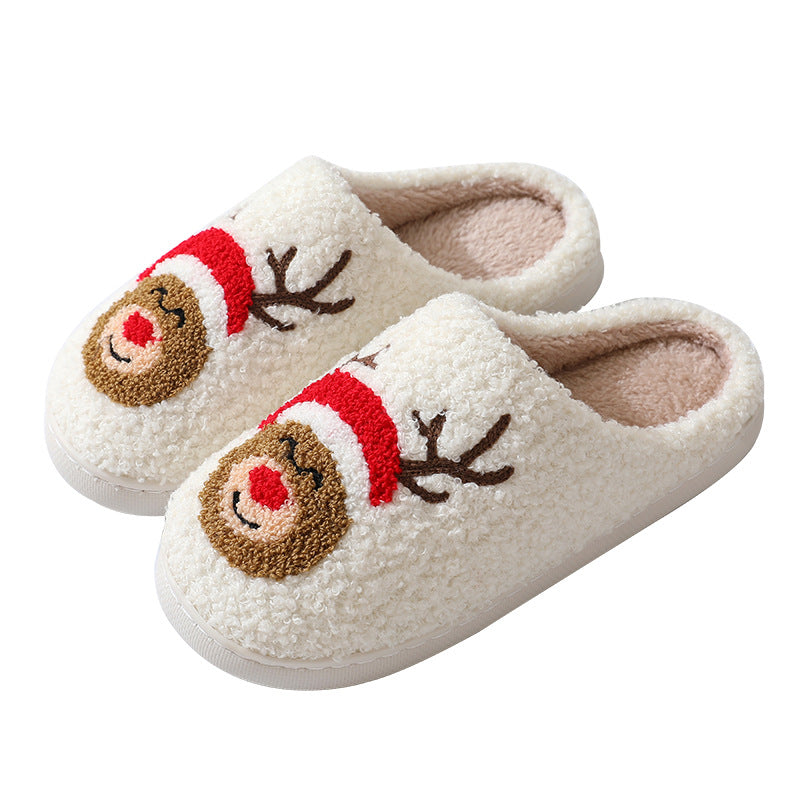 CozySole™ Warme Fleece-Weihnachtspantoffeln