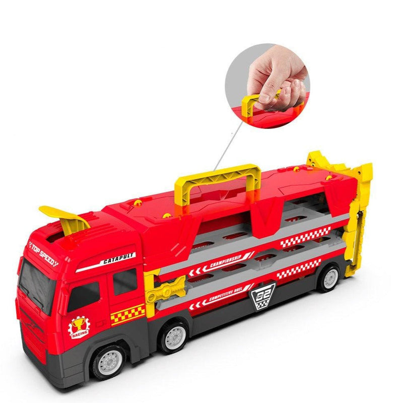 MudBlast™ Lkw-Rennstrekce  (Satz mit 8 Fahrzeugen)