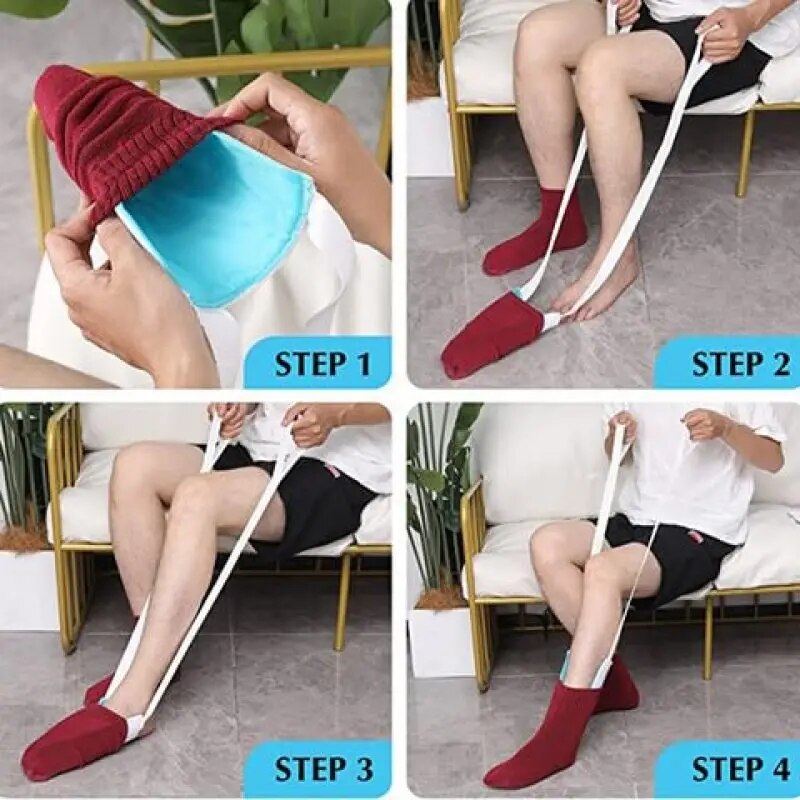 SockSlider™ Sockenzieher und Helfer (1+1 GRATIS!)