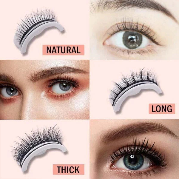 LashChic™ Wiederverwendbare Selbstklebende Wimpern (1+1 GRATIS!)
