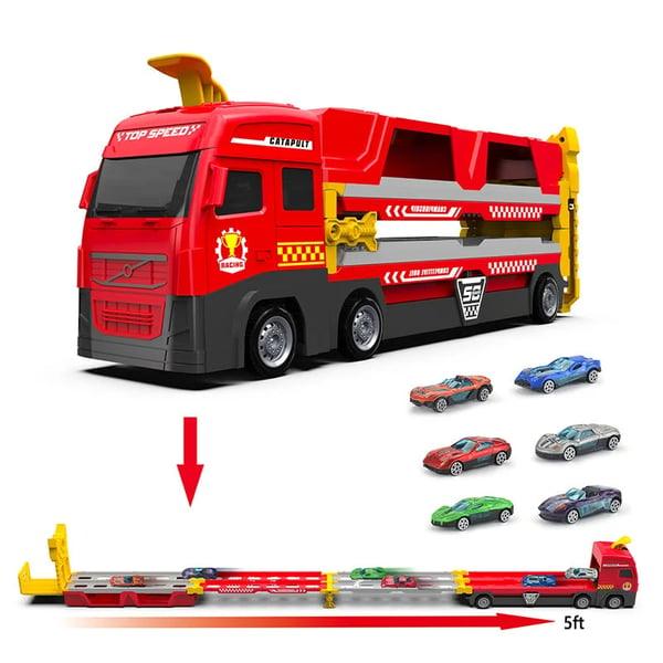 MudBlast™ Lkw-Rennstrekce  (Satz mit 8 Fahrzeugen)
