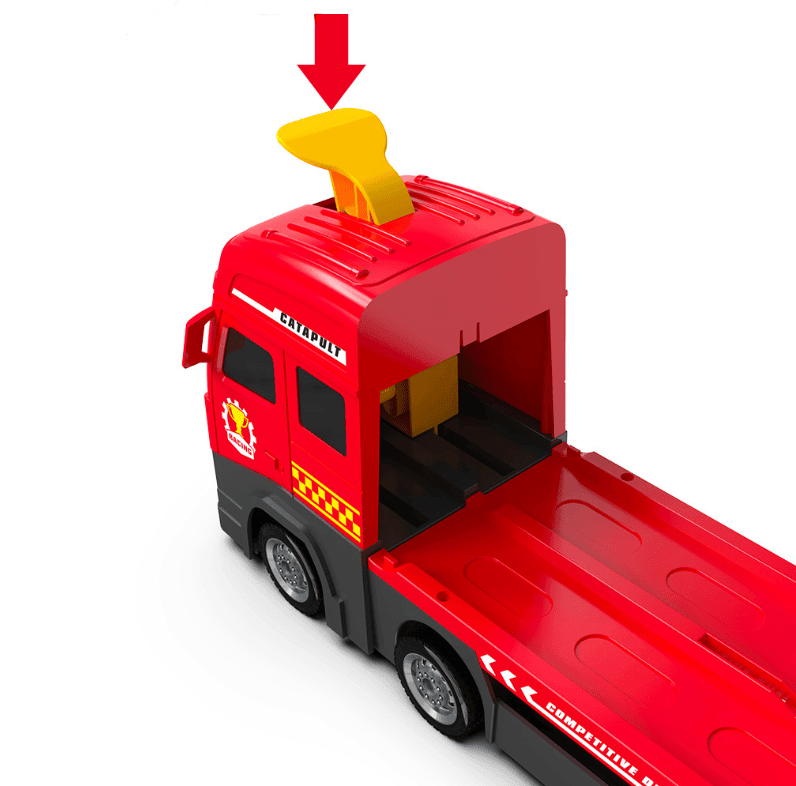 MudBlast™ Lkw-Rennstrekce  (Satz mit 8 Fahrzeugen)
