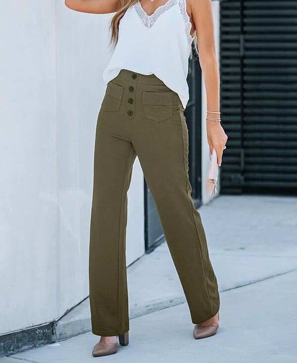 Sophie™ Elastische Hose mit Hohem Bund