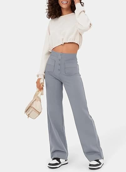 Sophie™ Elastische Hose mit Hohem Bund