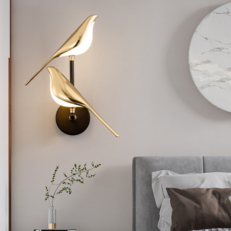 ArcticBird™  - Nordische LED-Vogel-Wandleuchte