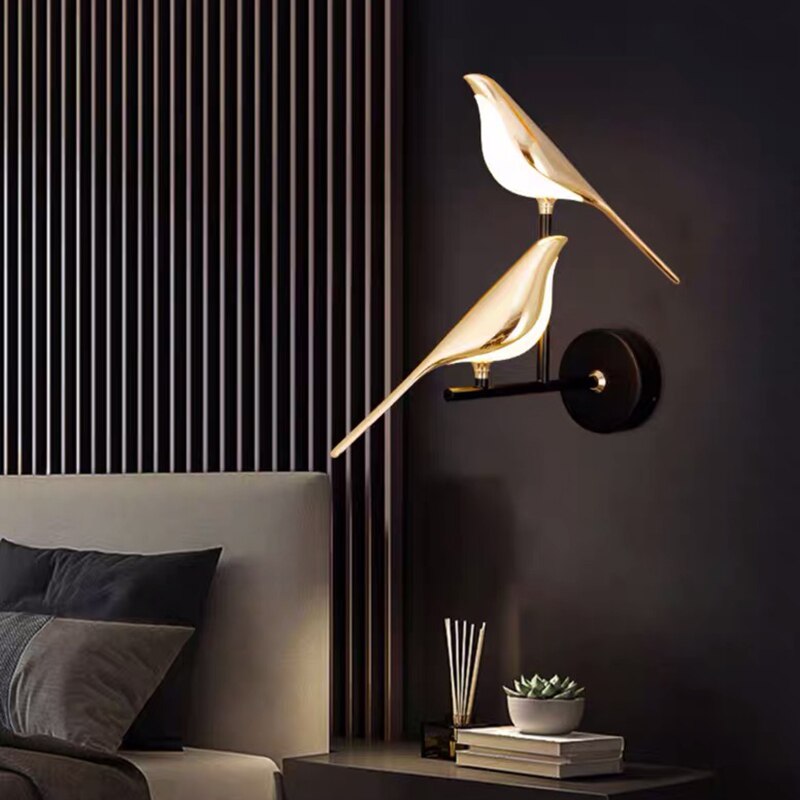 ArcticBird™  - Nordische LED-Vogel-Wandleuchte
