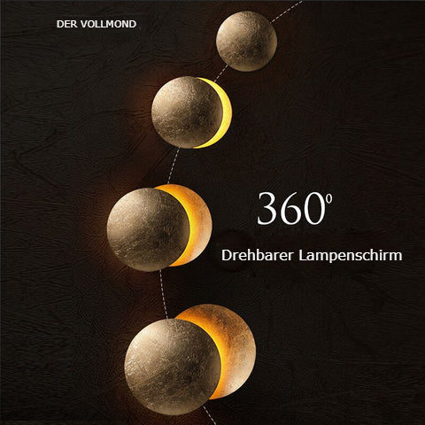 LampEclipse™ Moderne Eclipse Moon LED-Wandleuchte