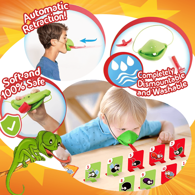 TicTac Tongue™ Eidechsenzunge Kartenspiel