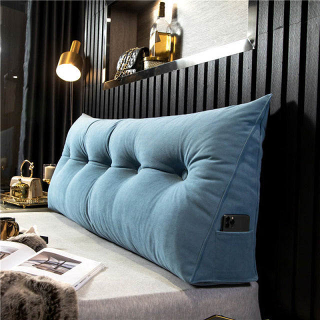 CozyPillow™ Großes Nackenrollen-Kissen Kopfteil-Kissen