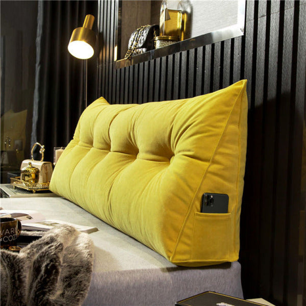 CozyPillow™ Großes Nackenrollen-Kissen Kopfteil-Kissen