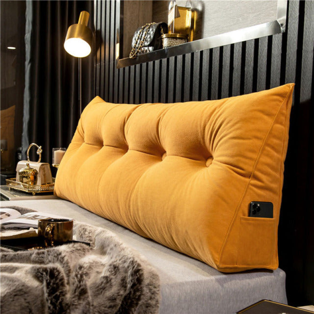CozyPillow™ Großes Nackenrollen-Kissen Kopfteil-Kissen