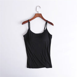 LadyLuxe™ Damen-Tanktop mit integriertem BH