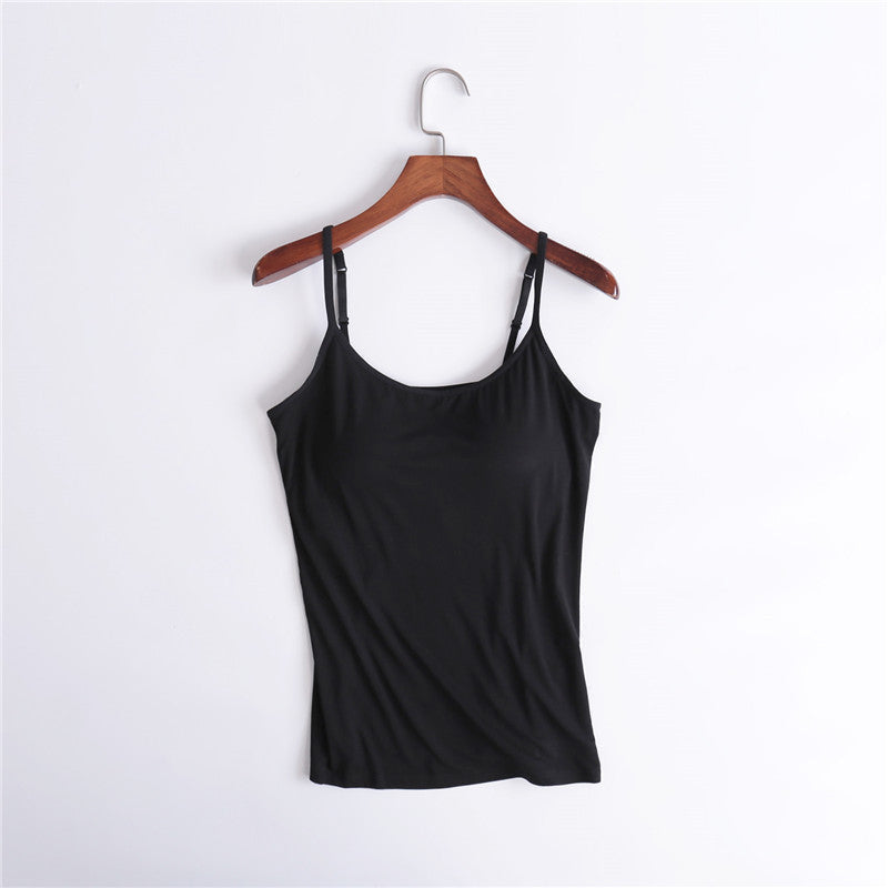 LadyLuxe™ Damen-Tanktop mit integriertem BH