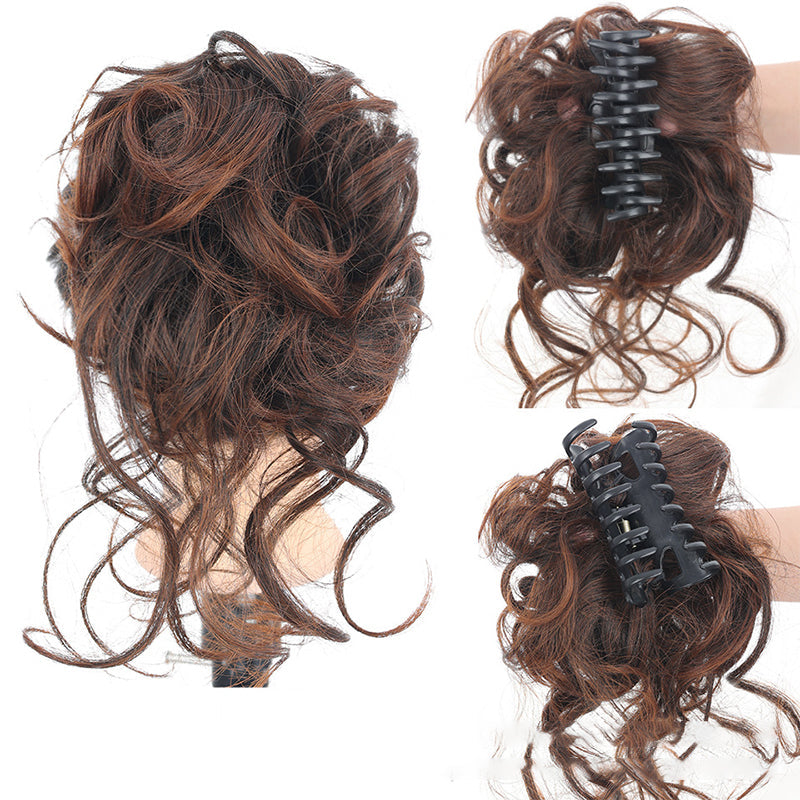 BunChic™ Lazy Bun Haarspangenperücke