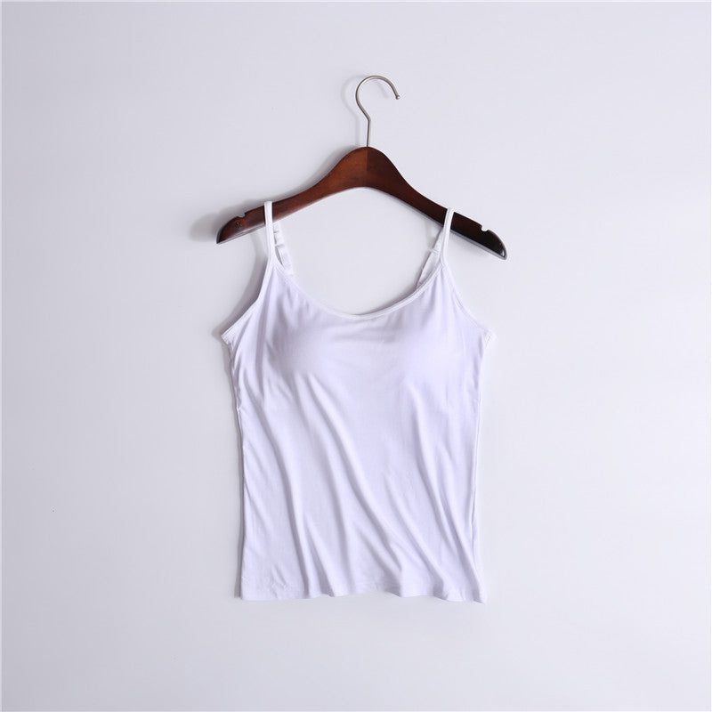 LadyLuxe™ Damen-Tanktop mit integriertem BH