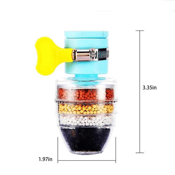 PureWater™ 6-lagiger Wasserfilter-Wasserhahn (1+1 GRATIS!)