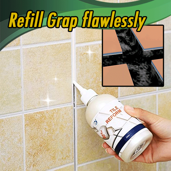 GroutFill™ Wasserdichte Fliesenfugenreparatur (1+1 GRATIS!)