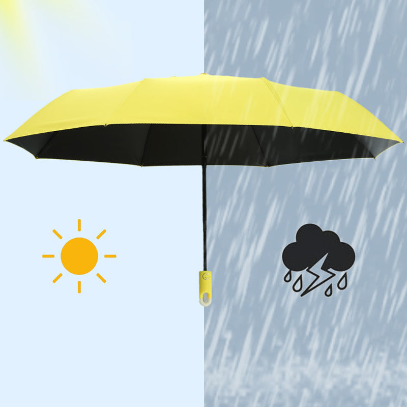 EasyBrella™ Dreifaltiger Regenschirm mit Schnalle