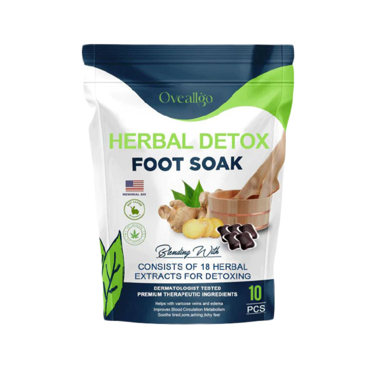 Oveallgo™ PRO Herbal Detox Fußbad Perlen